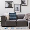 Denim Indigo Embroidery Textiles Cushion Cover Print Navy Jeans Texture Throw Pillow Case For Living Room Cool Pillowcover Decor