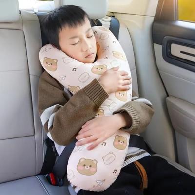 Треугольный держатель Автомобильный подголовник для сна Регулируемая прочная подушка для поддержки головы Y-образная Дышащая подушка для ребенка Детский сон