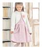 Suit for School Entrance Graduation Formal Angel set of bolero dress ribbon Mauve back 115cm [Arisana] Girls' Ceremony, Ceremony, Children's Clothing,
