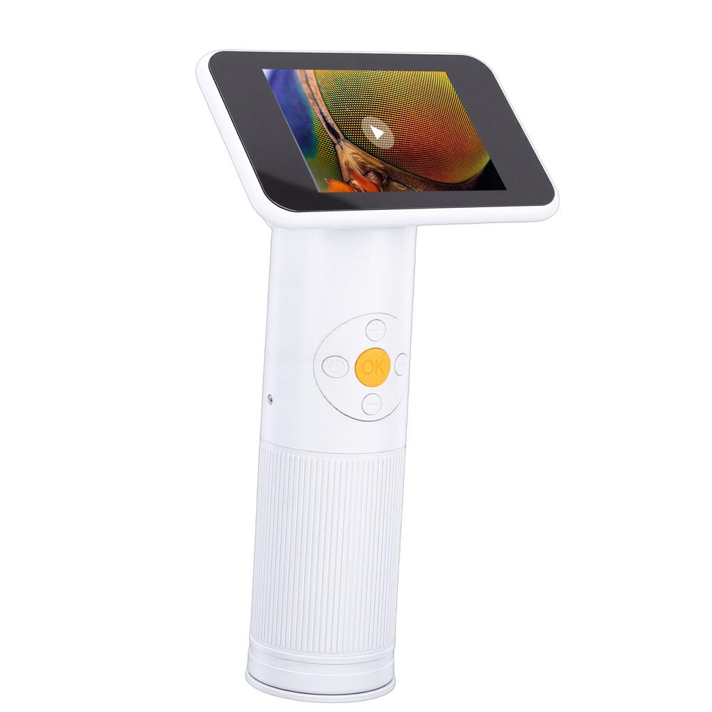 Digital Microscope, 4K 2.8in HD Screen 1600X Magnification Portable ket Microscope for Kids with Rotatable , 8 LED Lights, for Microscopic