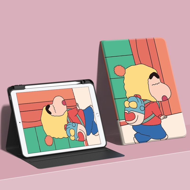 iPad Protective Cover with Pen Slot for 7th-10th Gen 10.9/10.2-inch, Pro 11-inch, Air 3-5, Mini 6