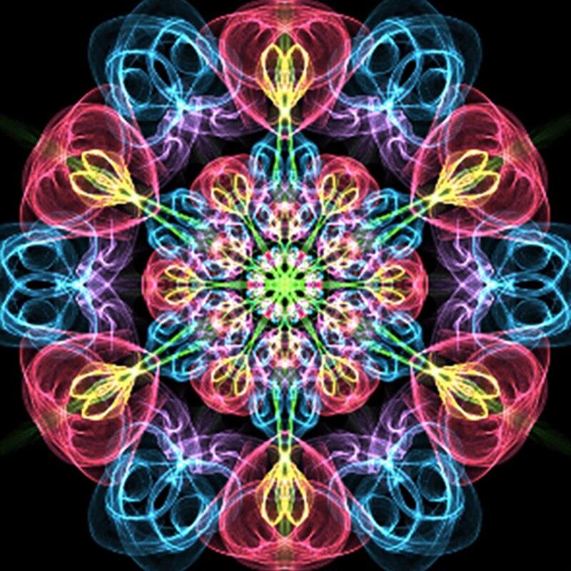 5D алмазная живопись Мандала цветы современный узор DIY полная круглая дрель вышивка крестиком Алмазная вышивка домашний декор подарок