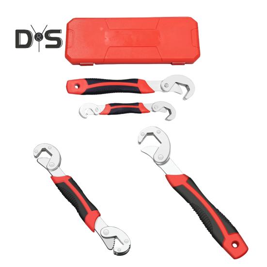 Многофункциональный разводной ключ с нескользящей ручкой, портативный кран, раковина, сантехнические инструменты, набор ключей