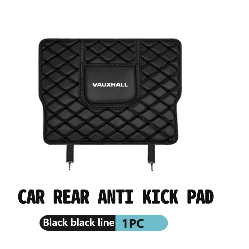 Car Seat Back Protection Anti-Kick Pad Rear Seat Storage Bag Auto Accessories For Vauxhall VXR8 Insignia Vivaro Zafira Combo