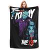 Friday 13th Halloween Movie Blanket Multi-size Soft and Lightweight Jason Voorhees  Throw Blankets for Sofa Couch and Bed