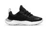 Nike Бесплатные кроссовки для бега для детей Free RN Cushioning, низкие, черные с белым, для детей от 3 до 7 лет, CZ3996-001