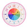 Hometime Kid's Tell the Time Wall Clock - Pink 30cm