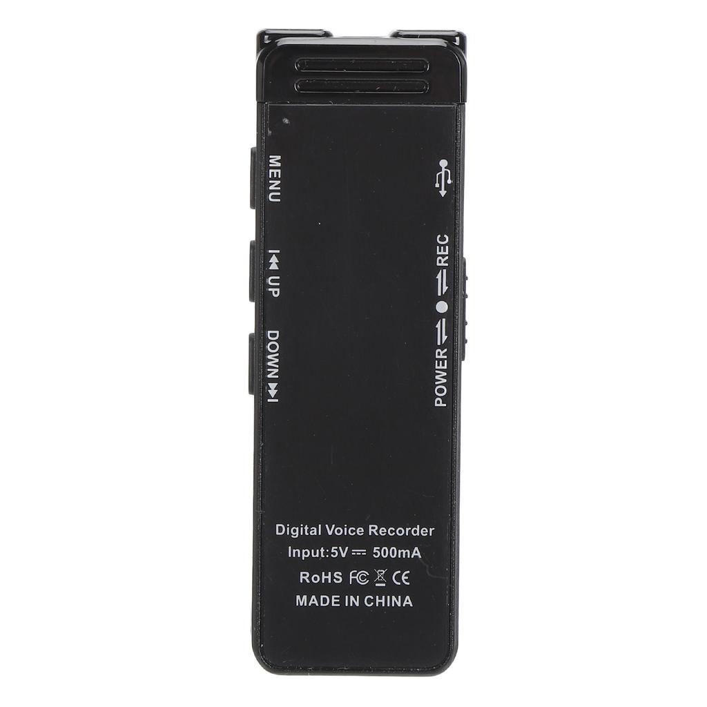 Цифровой диктофон с памятью 32 ГБ, шумоподавлением, портативное устройство для записи звука с возможностью воспроизведения
