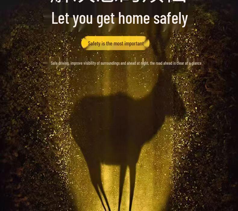 23-25 Haval H5 Передний бампер Светодиодные противотуманные фары - Глянцевый золотой Двойная линза