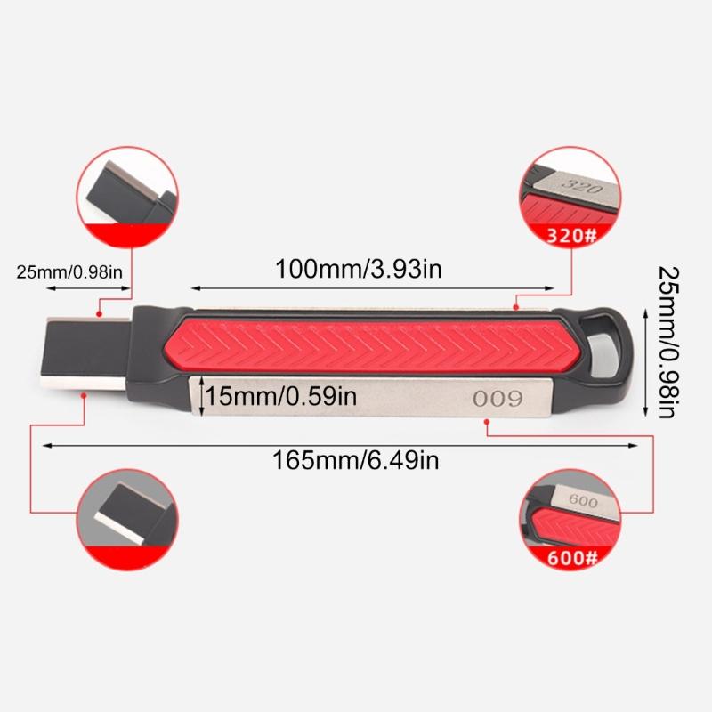 Портативная точилка для ножей, многофункциональный точильный камень для кемпинга, путешествий, садовые ножницы для использования на открытом воздухе