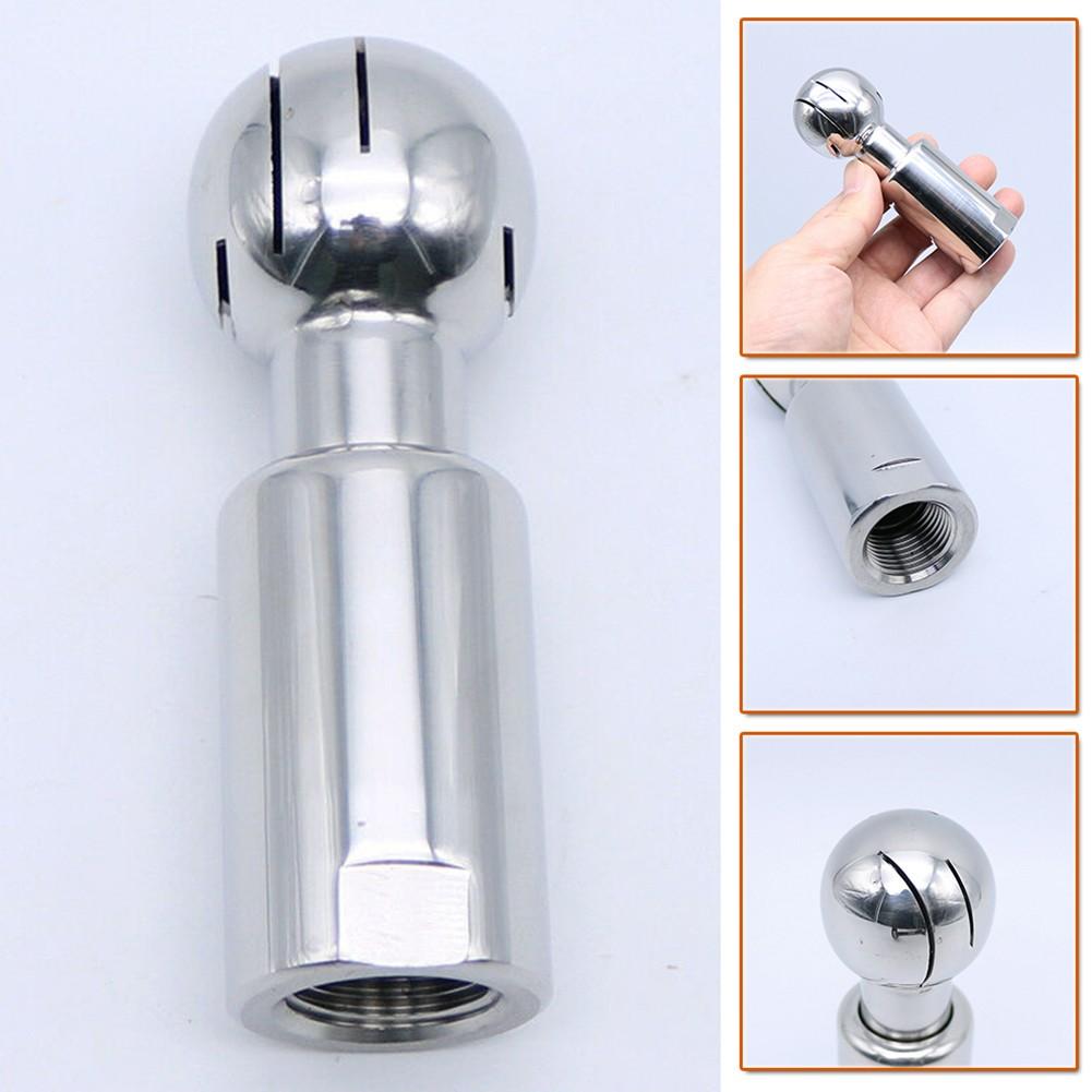 1/2inch Female Rotary Sanitary Spray Ball CIP Tank Cleaning Head Stainless Steel