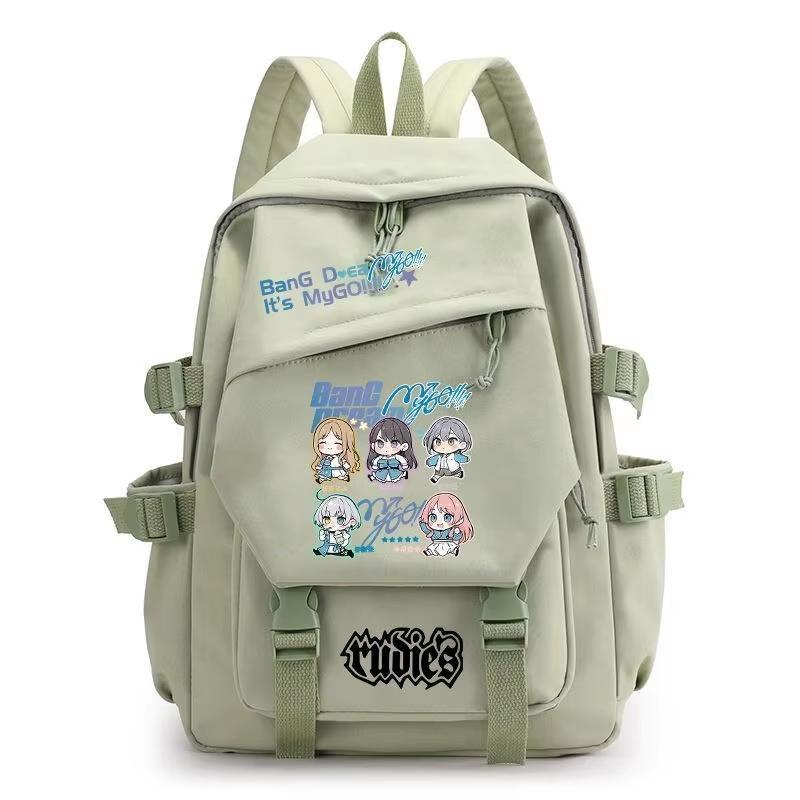 BanG Dream Its MyGO Backpack Boys Girl Teenage Anime School Bag Takamatsu Tomori Anon Chihaya Rana Pattern Stain Resistant Bags
