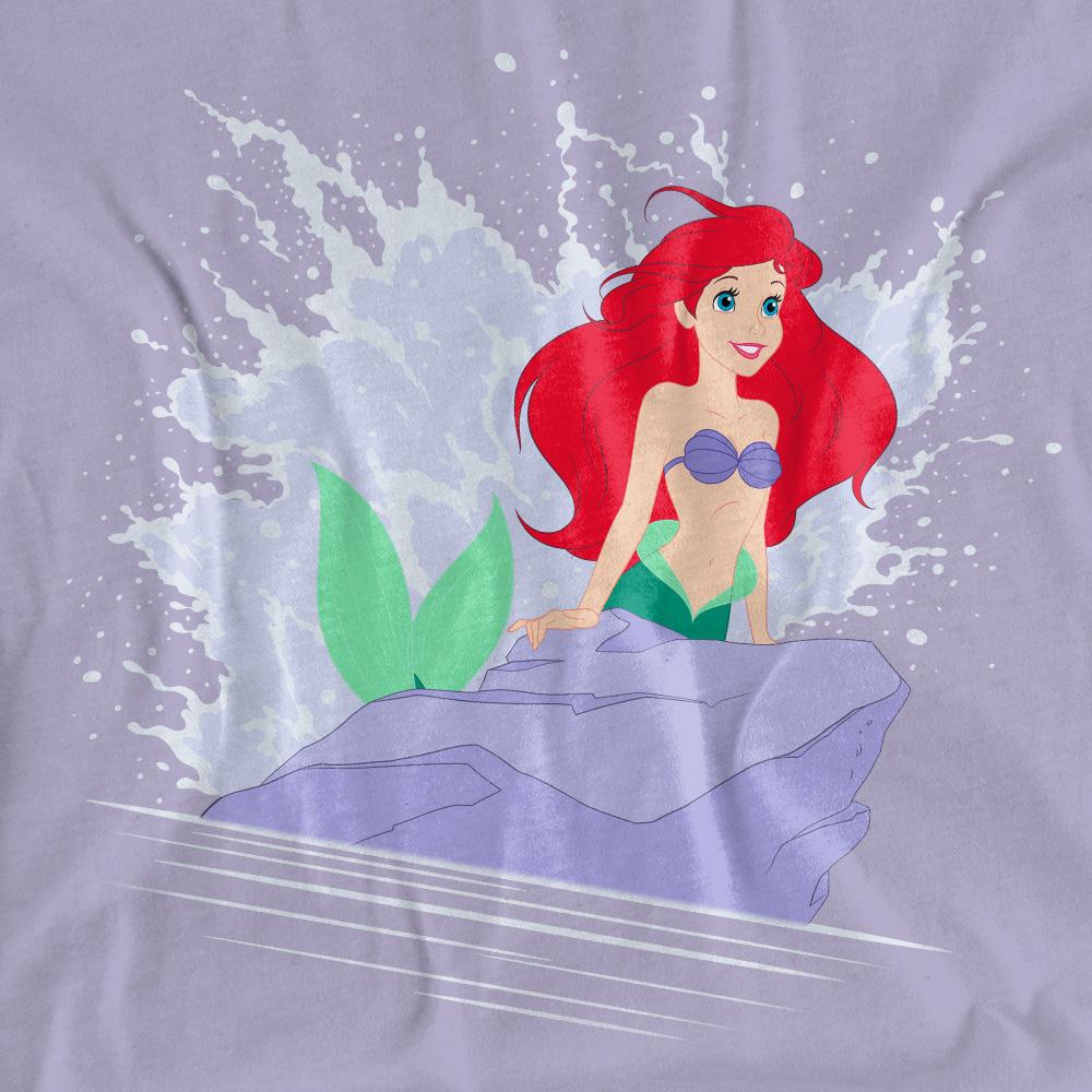 The Little Mermaid Womens/Ladies Ariel Splash T-Shirt