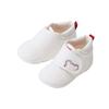 MIKI HOUSE Baby Shoes Pre-Shoes 10-9380-450, Boys and Girls, 12.5cm, White