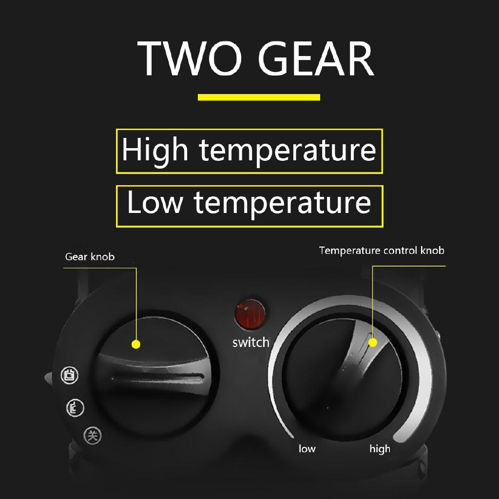 Portable Automatic Warmer Industrial 2000W / 3000W Portable Home Space Air Heater Electric Heater Air Conditioning Fan