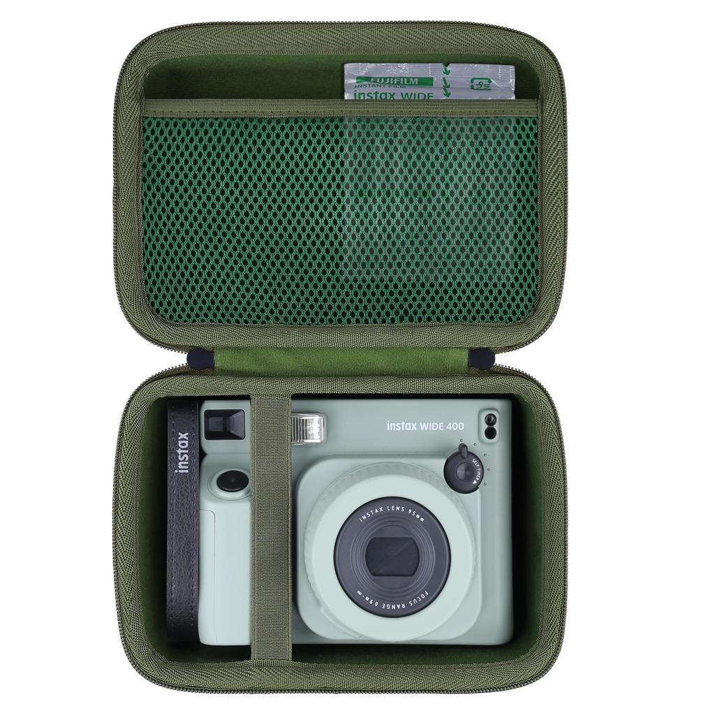 Fujifilm FUJIFILM Instant Camera Instax WIDE Instax WIDE 400 INS WIDE 400 Dedicated Storage Green Aenllosi (Case Only) Case, -