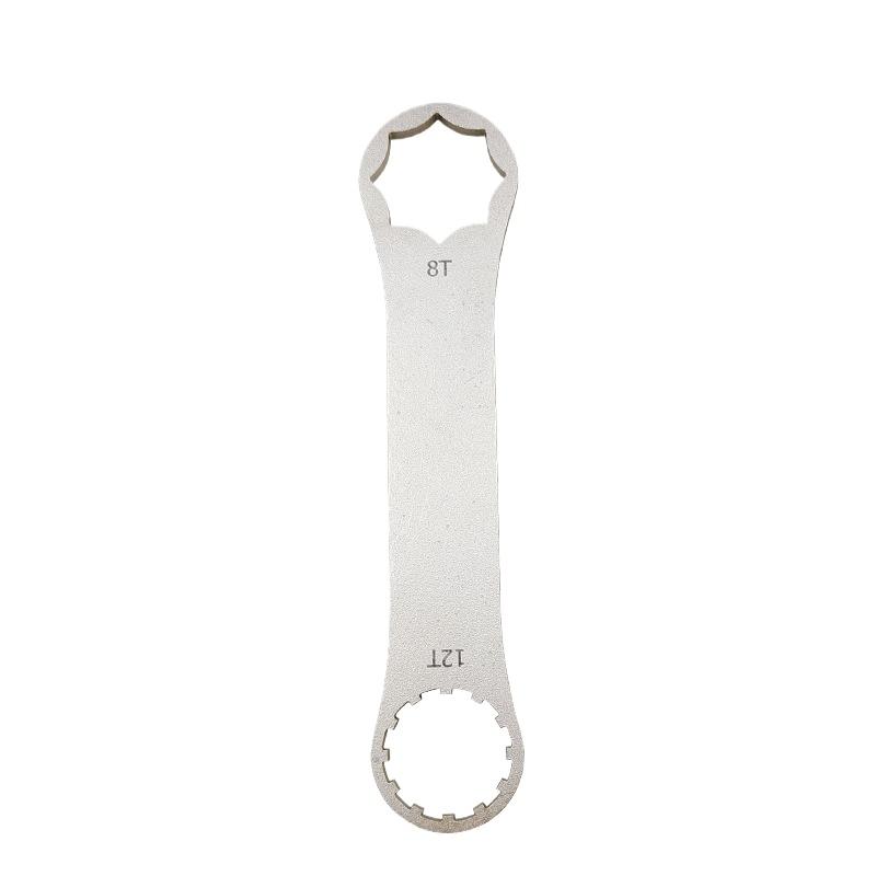 Multifunctional Stainless Steel Bike Bicycle Front Fork Axle Wrench Repair Tools Hand Professional Bicycle Cars Repair Tool Kits