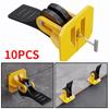 10Pcs Plastic Tile Leveler Level Wedges Tile Spacers for Flooring Wall Tile Spacer Tile Leveling System
