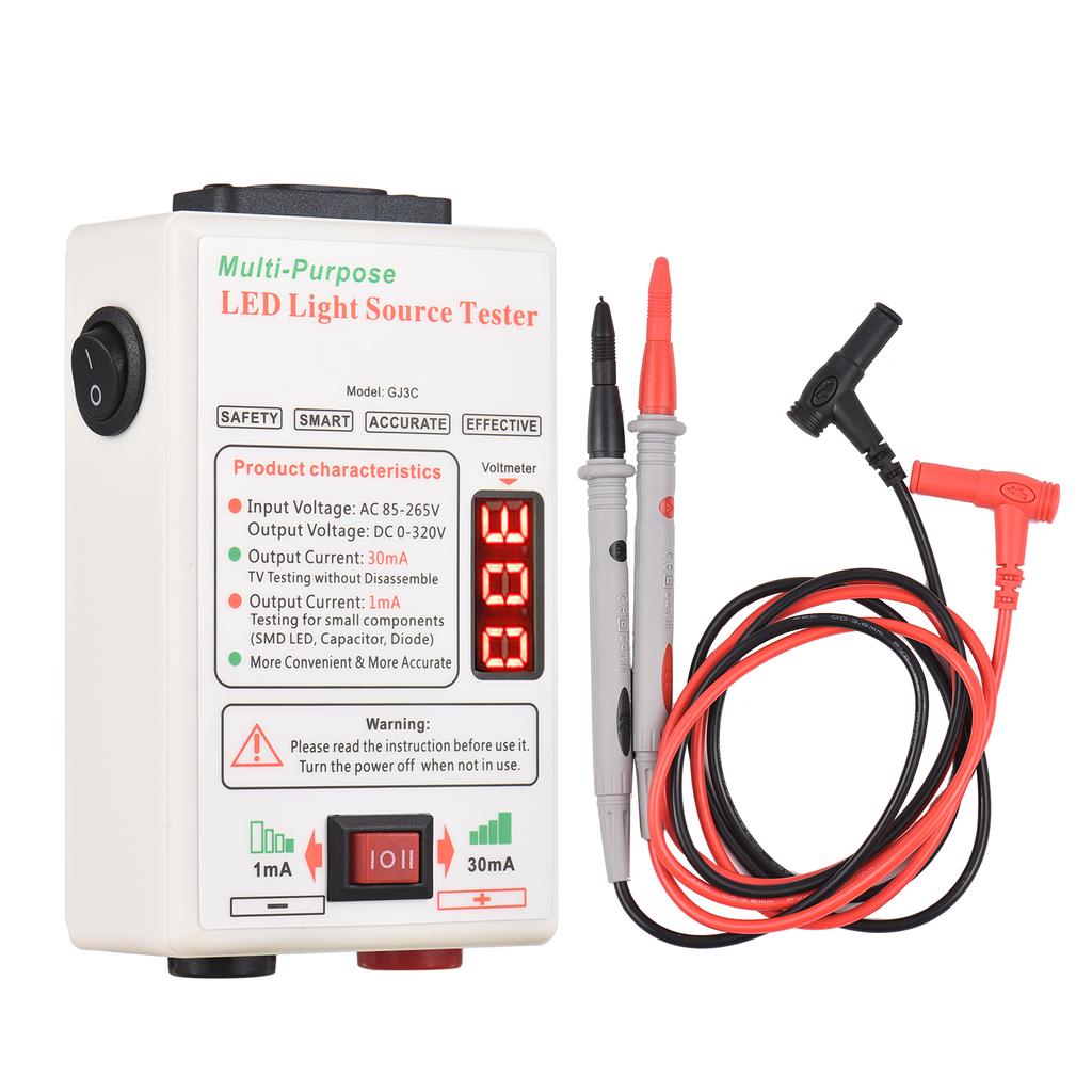 Voltage Test 1mA/30mA Convertible LED Backlight Tester Screen LED LCD TV Back Light Tester Meter