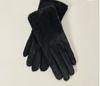 25 Wool Cashmere Gloves Women's Winter Velvet Thickened Cold-proof Warm Waterproof Windproof Touchscreen Riding Driving