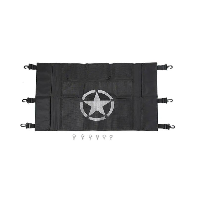 Задняя шторка багажника автомобиля, сумка для хранения, сетка для Suzuki Jimny JB64 JB74 2018-укладка, автоаксессуары