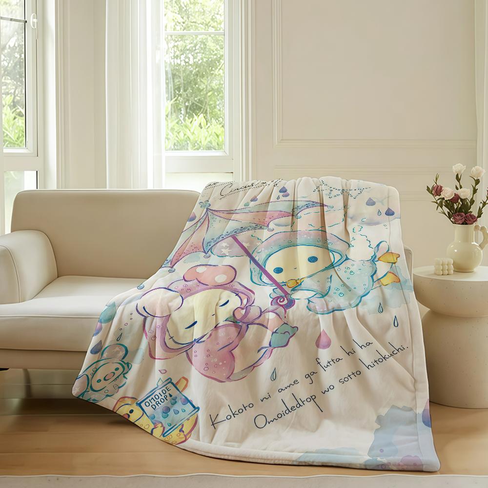 Cartoon cute S-SentiMental C-Circus Blanket For Sofa Office Bed Plane Travel Sleep Read Relax Camping Soft And Warm