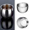 Thickened Mugs Stainless Steel Espresso Coffee Milk Mugs 120 Ml Thermo Frothing Pitcher Steaming Fro
