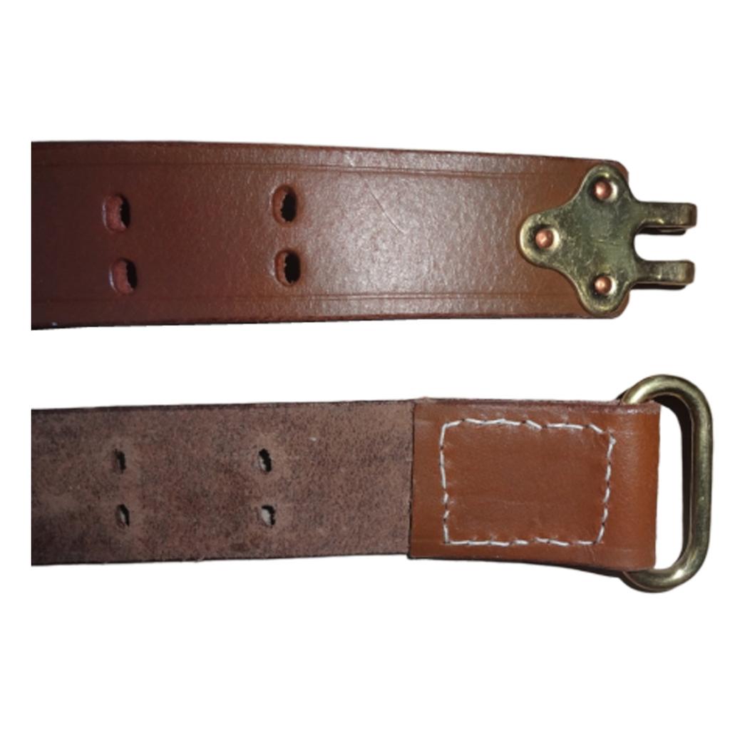 Кожаный ремень для винтовки Гаранда США 1907 г. (Латунный фитинг) - Репродукция J3-DKZ9-ZSV0