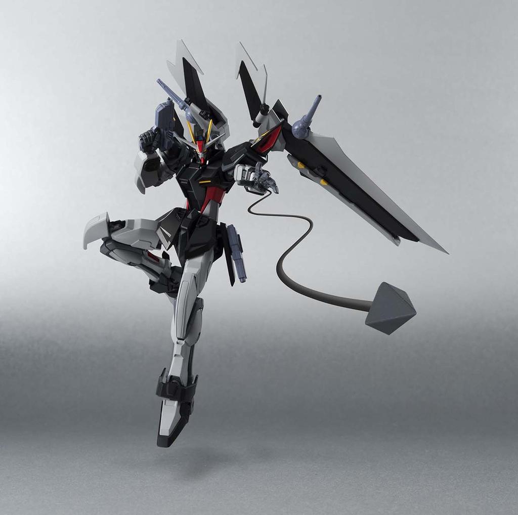 ROBOT Spirits Mobile Suit Gundam SEED C.E.73 STARGAZER [SIDE MS] Strike Noir, примерно 140 мм, окрашенная экшн-фигурка из АБС-пластика и ПВХ