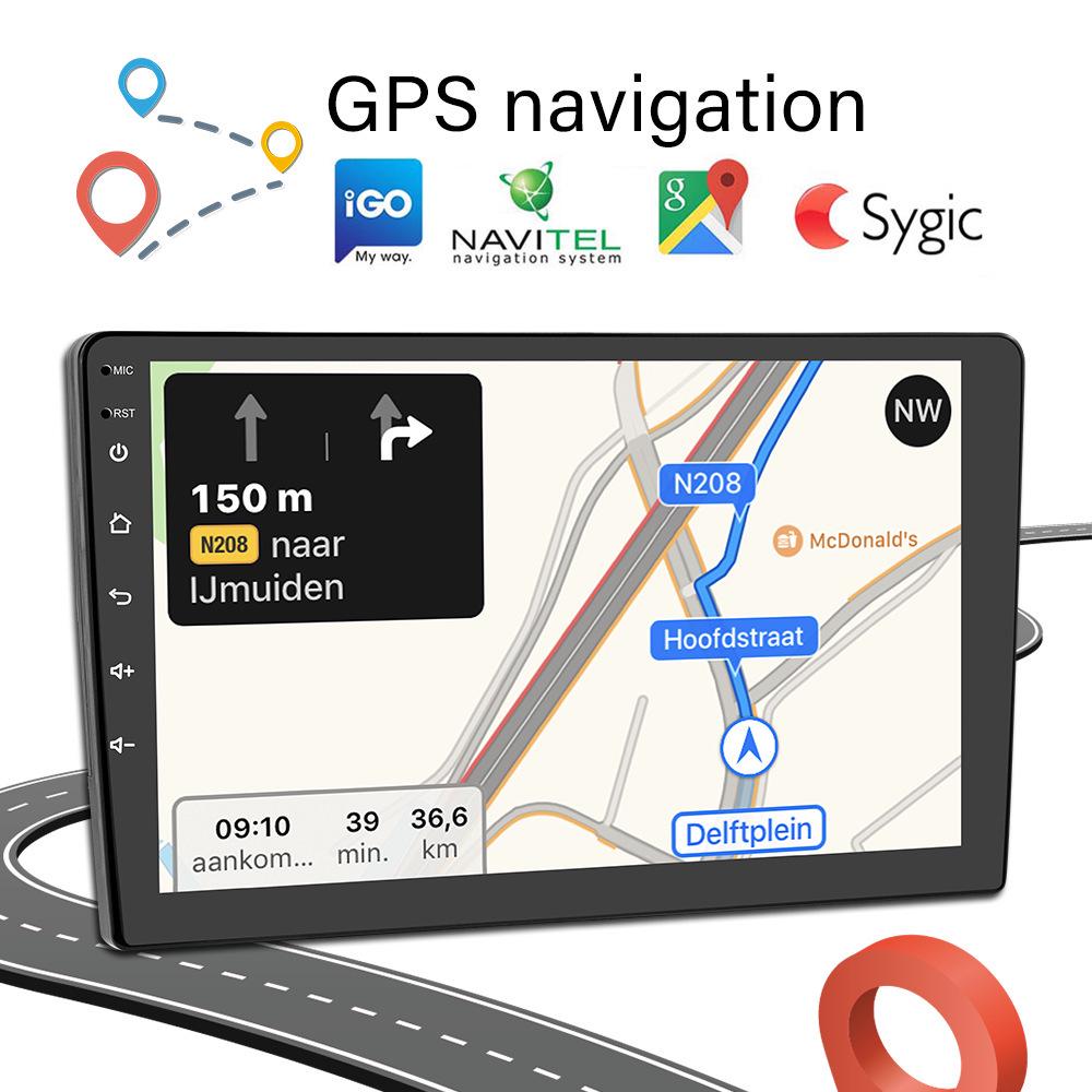 9-дюймовая беспроводная CarPlay 2+32G Android Навигационная магнитола для Honda Civic 2013-2017 (Версия для печати)