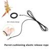 1 Pc Multiple Length Options Parrot Release Rope Bird Foot Chain Portable Not Hurt Feet Bird Training Rope Bird Outdoor Rope