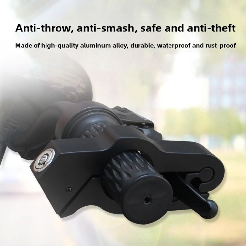 Alloy Handlebar Lock Anti Theft Electric Scooter Handlebar Lock Brake Locks  Vehicle Safety