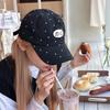 Polka Dots Baseball Hat Embroidered Sun Hats New Peaked Cap  Outdoor