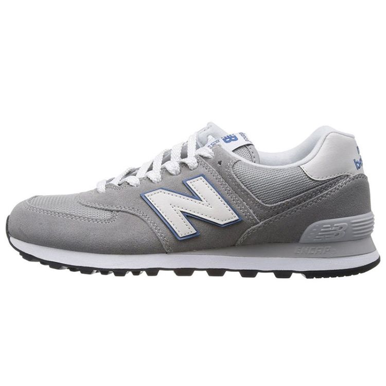 New Balance Кроссовки мужские низкие для бега Nb 574 Серые Белые Синие ML574VGY