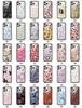 Чехол WF Fresh Grid Floral для iPhone 17 Pro Max в европейском и американском стиле