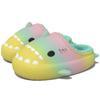 Winter Shark Sandals with Gradient Thick Boa Slippers for Men and Room Fluffy Unique Size Cm [kaitesi] Design, Non-Slip Sole, Women, Shoes, Boa, Cute,