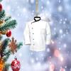Chef Top Pendant Rearview Mirror Hanging Pendant Cute Chef's Coat Car Ornament