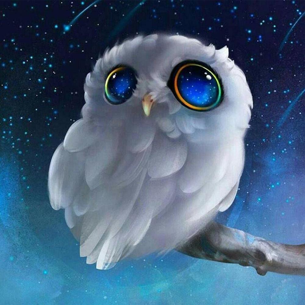 5D Diy алмазная живопись животное Сова Алмазная вышивка пейзаж закат мозаика вышивка крестиком украшение дома Рождественский подарок