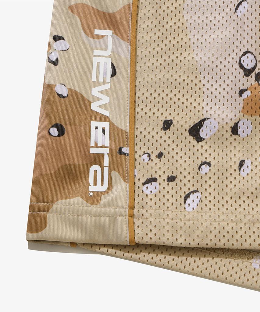 NEW ERA Bermuda Mesh Shorts Six Day Camo