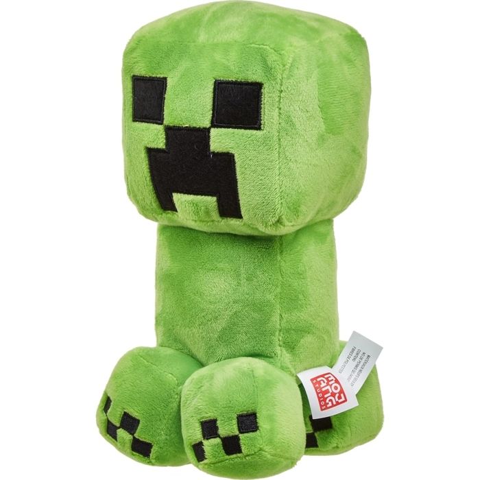 Peluche - Minecraft - HBN40 - Personnage Creeper - 20 cm - Vert - Mixte