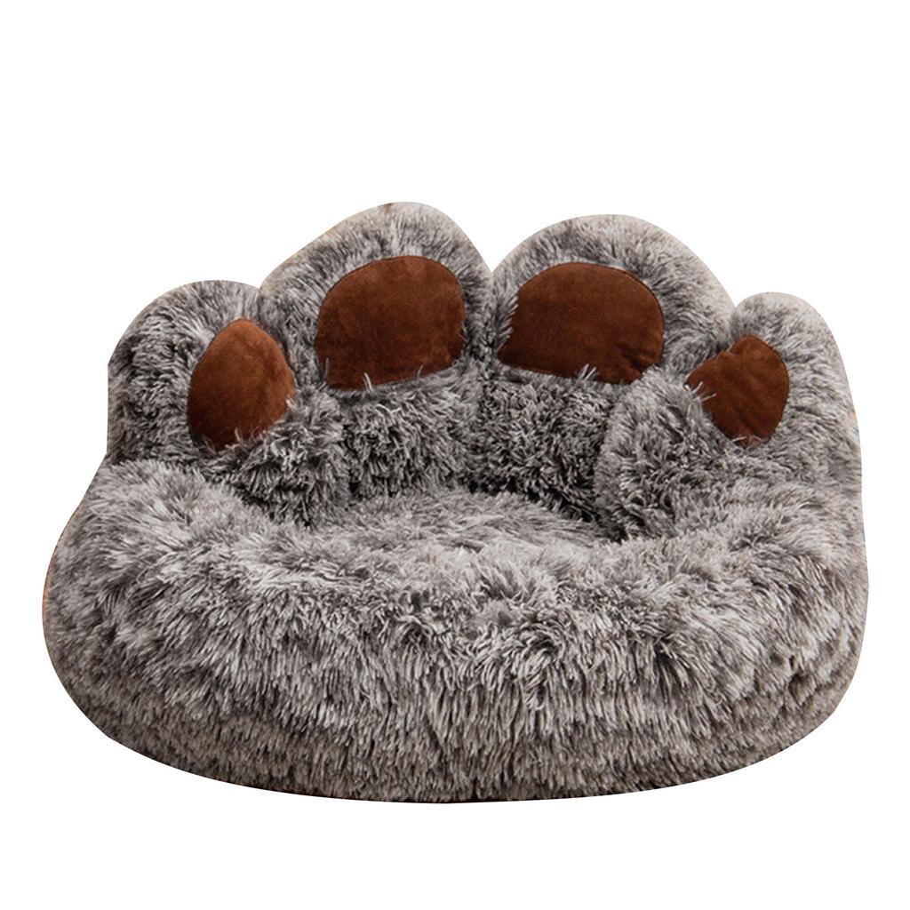 Small Cat Winter Bed Dog Sleeping Mat Pet House Mat Soft Thickened Plush Cushion Cat Bed Warm Open Bed Dogs Supplies