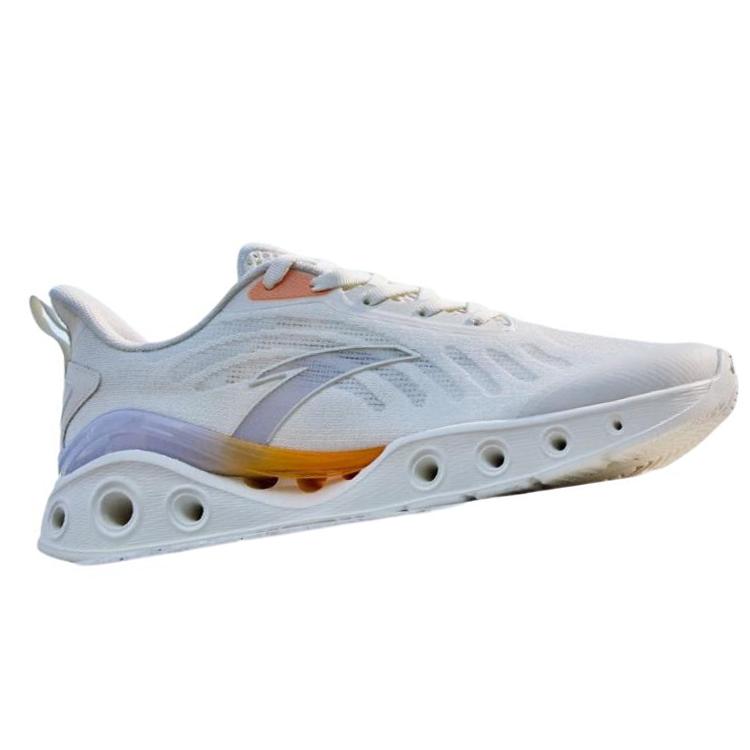 Anta Comfortable Slip Resistant Abrasion Resistant Low top Energy Ring Technology Running Shoes Women's White 122325520-5