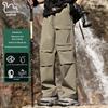 Eastern Camel Unisex Cargo Windbreaker Pants