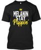 Футболка Melanin Stay Poppin Rich Drippin Сделано в США Размеры от S до 5XL