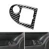 For VW Golf 4 Jetta Bora MK4 R32 GTI 1999-2004 Car Rear Trunk Switch Button Frame Cover Carbon Fiber Trim Interior