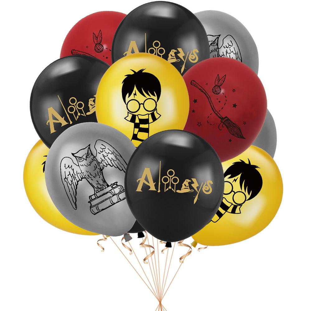 Harry Potter Magical Wizard Party Supplies Include Banner Cake Toppers Balloons