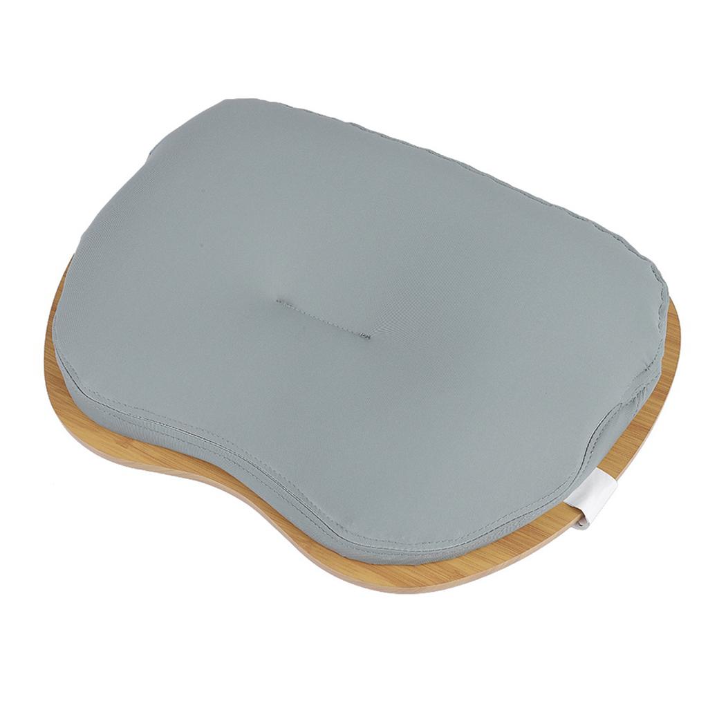 Laptop Lap Desk Portable Pillow Cushion Tray Bed Notebook Home Office ( Gray)