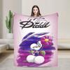Пледы D-Diddles Фланелевые Diddl Мультяшные Мягкие Пледы для Постельного Белья Дивана Спальни Одеяло