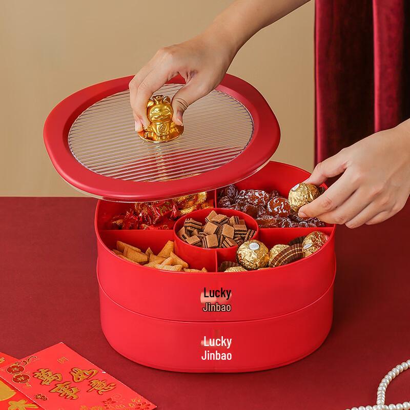 Lucky Cat Festive Candy & Snack Tray