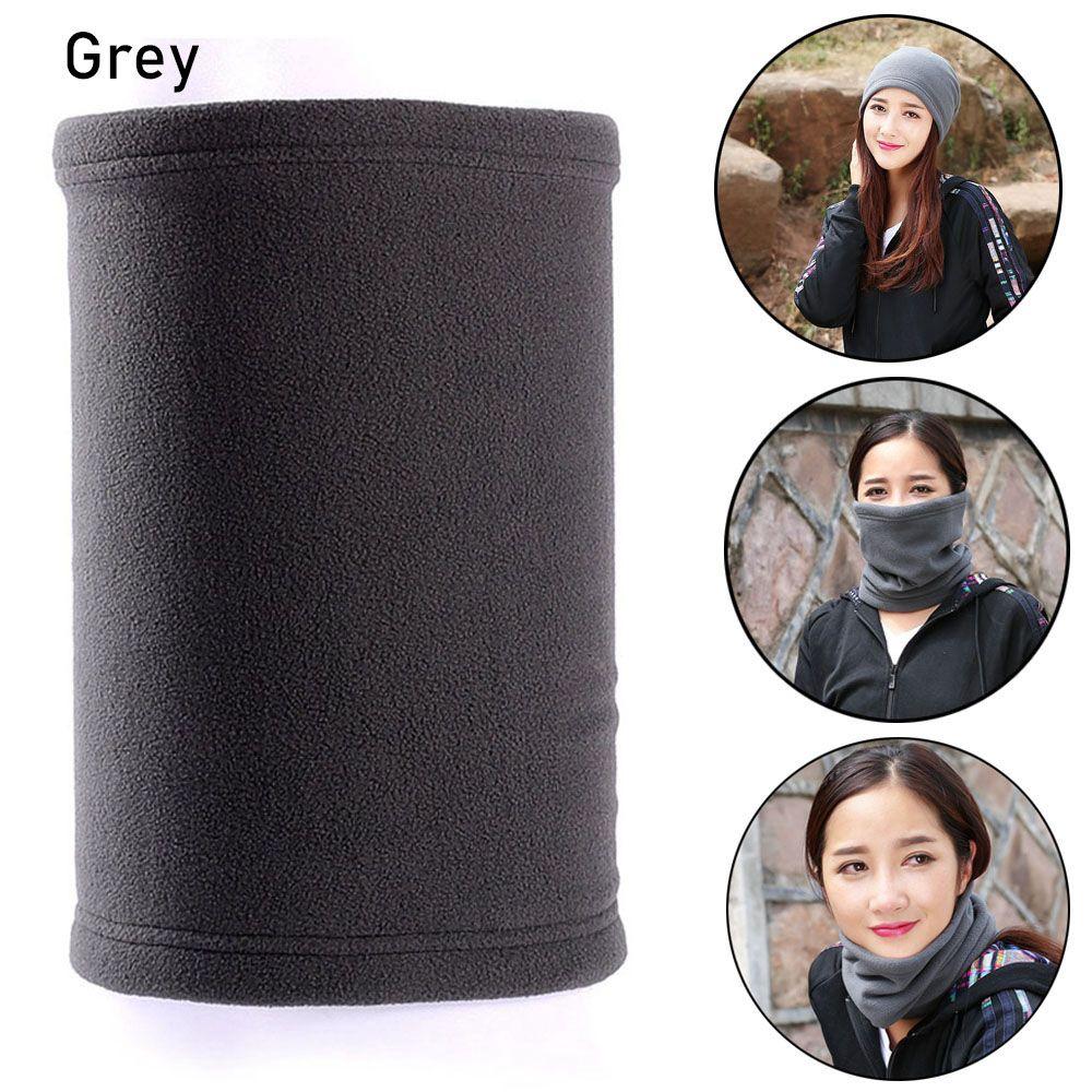 Hats Scarves Polar Fleece Gaiter Warmer Neck Tube Camping Face Mask Winter Headwear Hiking Scarf